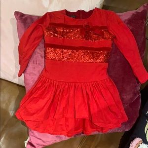 Red dress